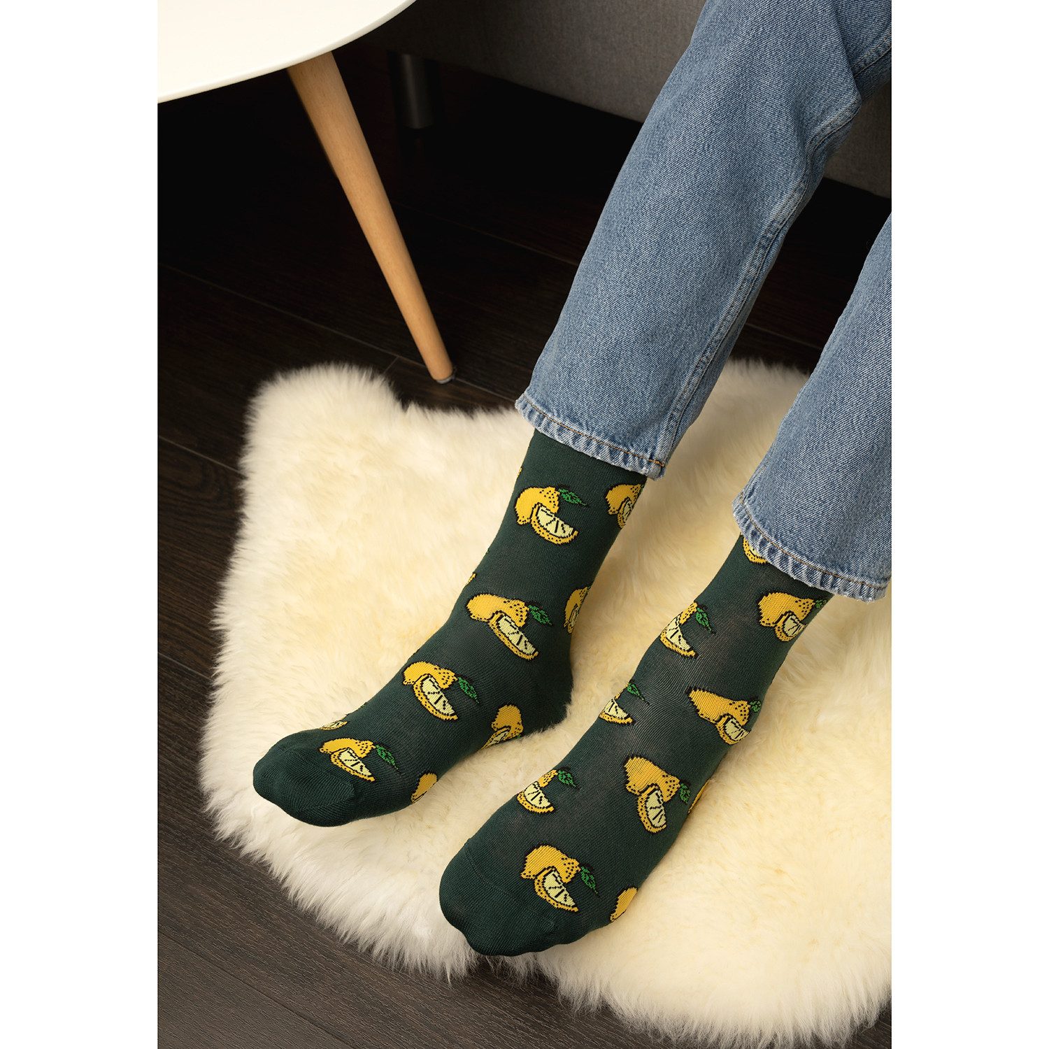 Footstar Basicsocken Damen/Herren Bunte Motiv Socken Funny Baumwollsocken