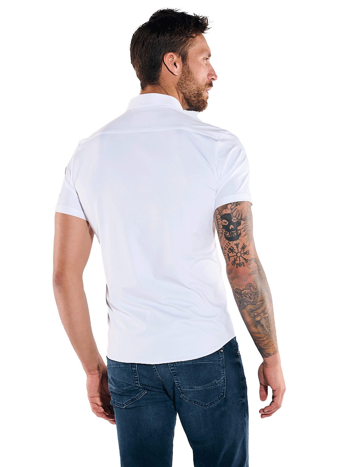 emilio adani Kurzarmhemd Funktionshemd aus Jersey günstig online kaufen
