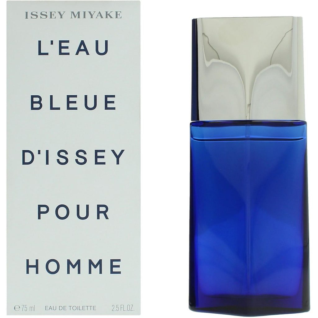 Issey Miyake Eau de Toilette Leau Bleue dIssey, Glasflakon, Parfüm EDT, Herrenduft