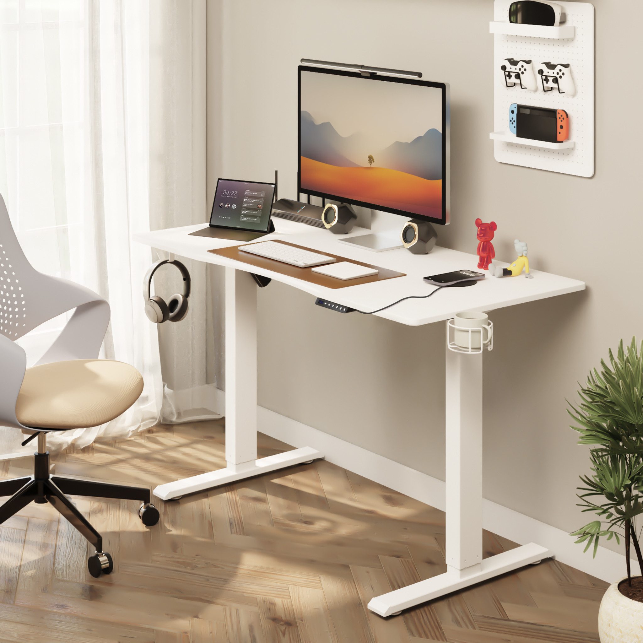 Mondeer Schreibtisch Höhenverstellbar Elektrisch, mit 3 Speichereinstellung günstig online kaufen