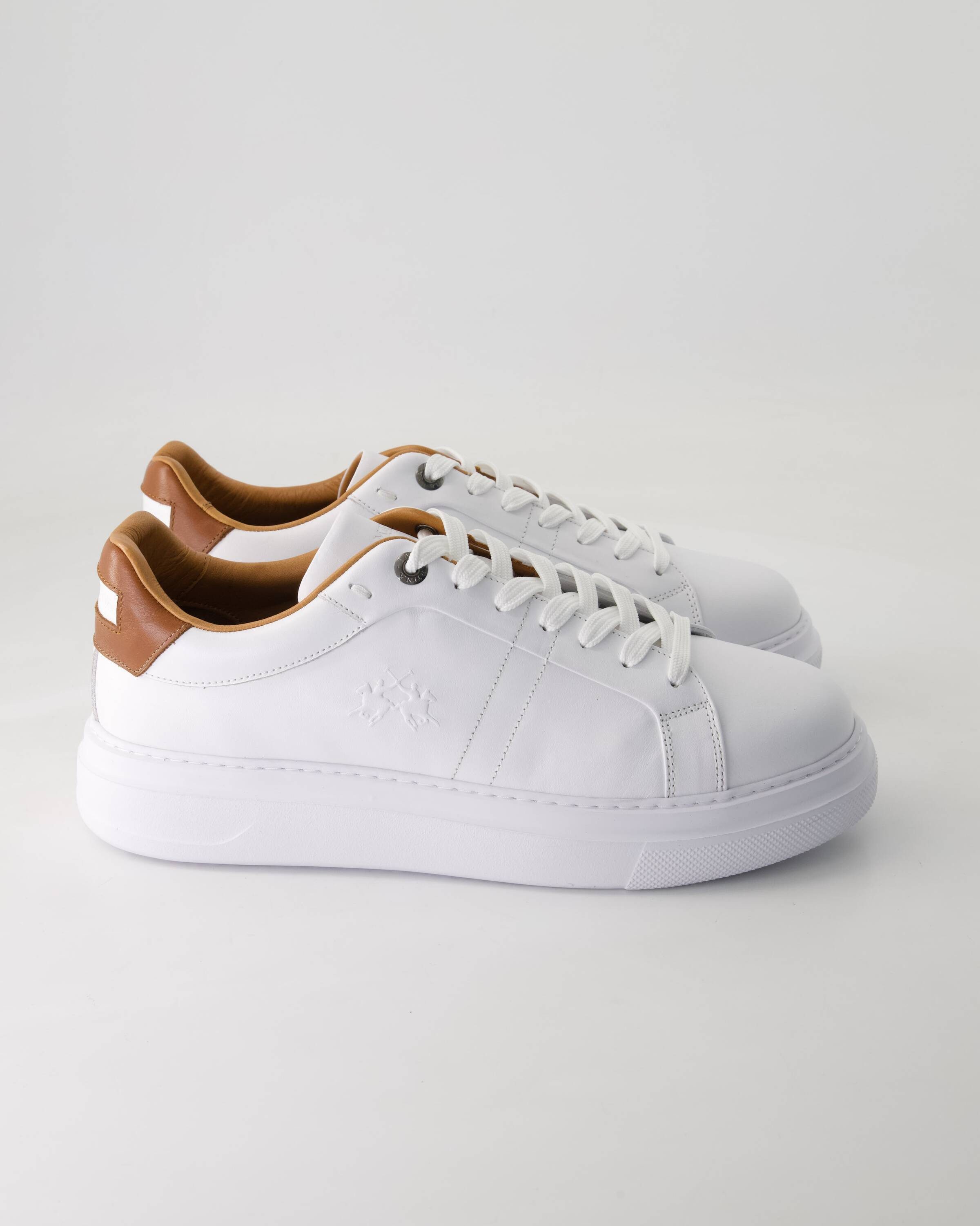La Martina Lfm252.010.1B0.10 Sneaker Obermaterial: Leder günstig online kaufen