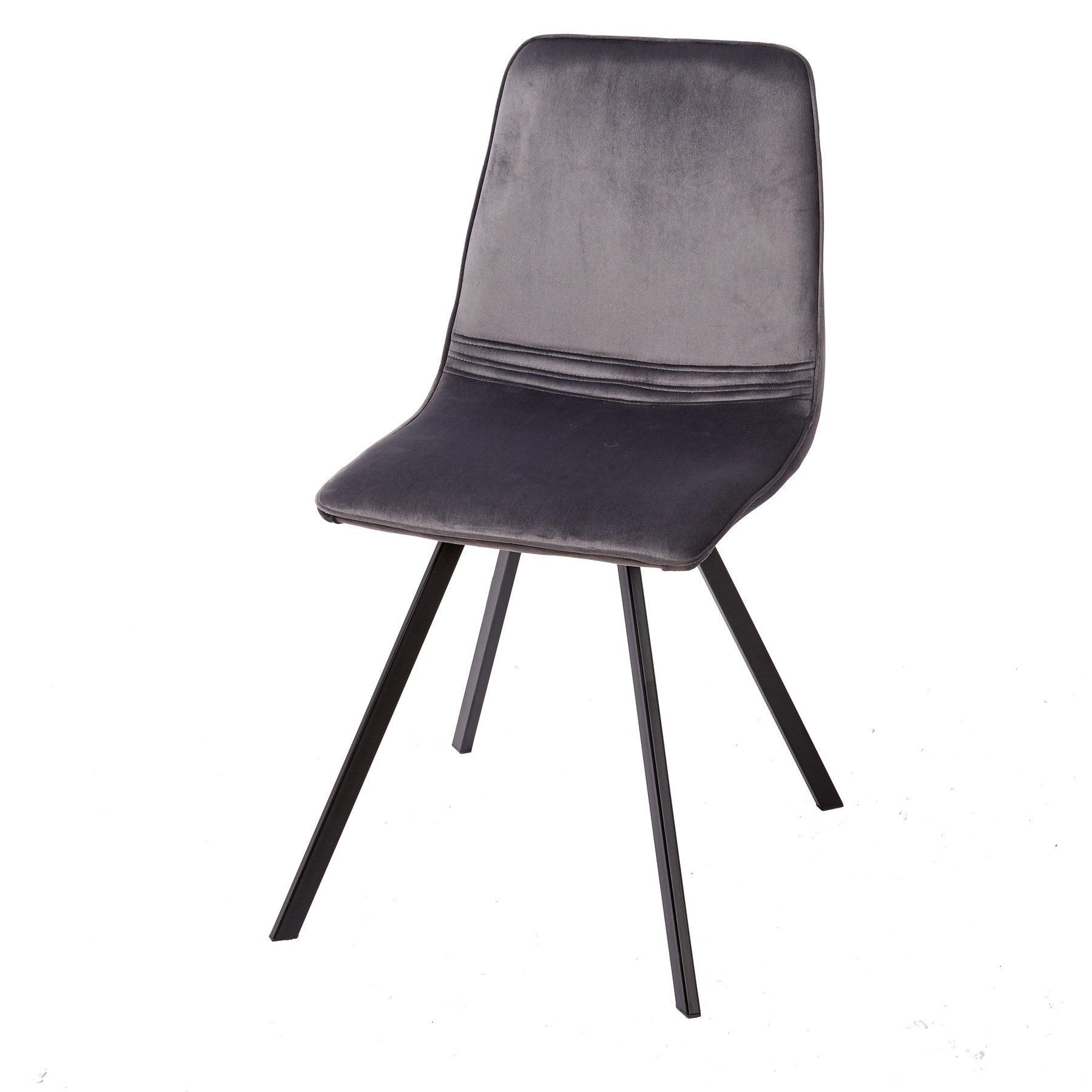 riess-ambiente Esszimmerstuhl AMSTERDAM CHAIR dunkelgrau / günstig online kaufen