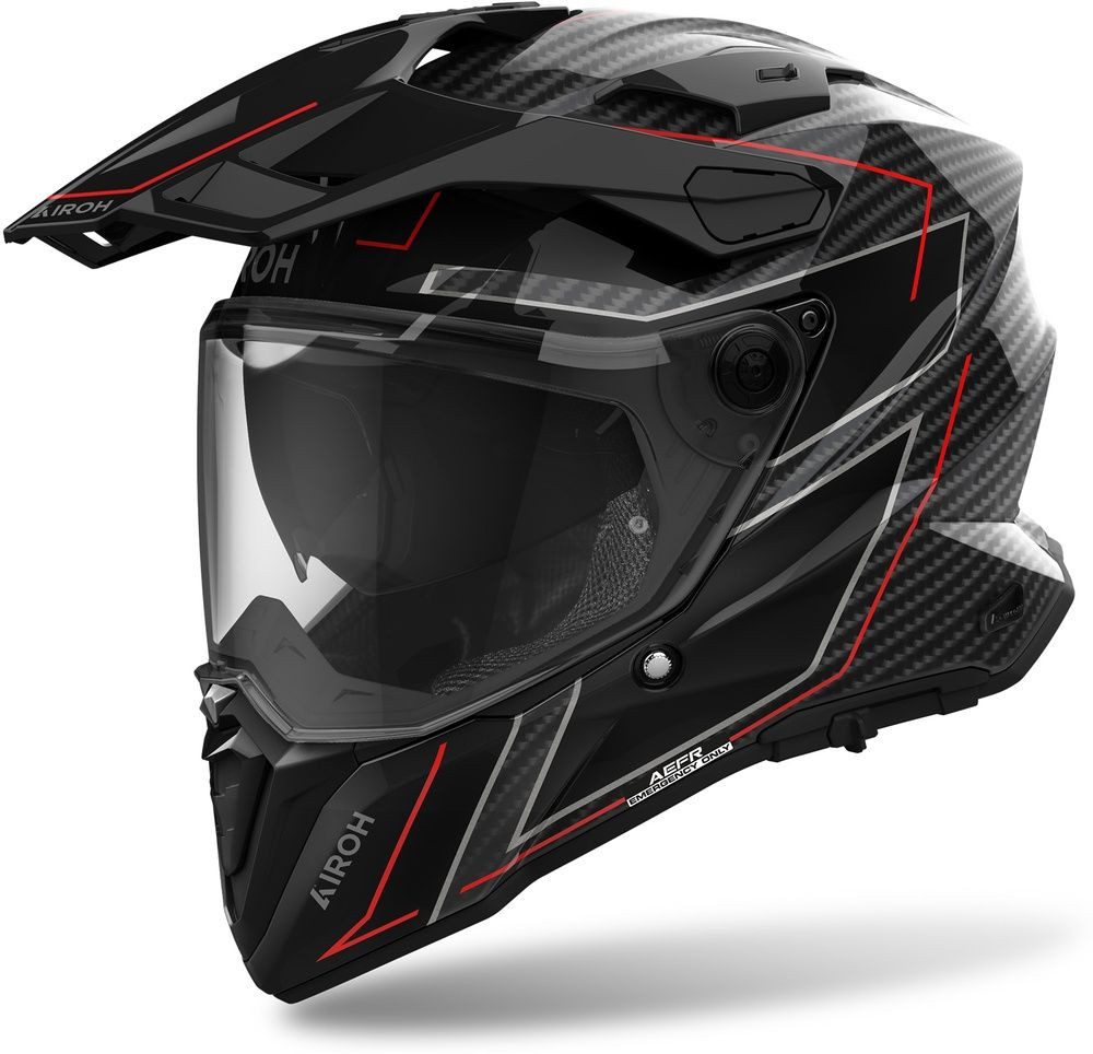 Airoh Motocrosshelm Commander 2 Carbon Stylish