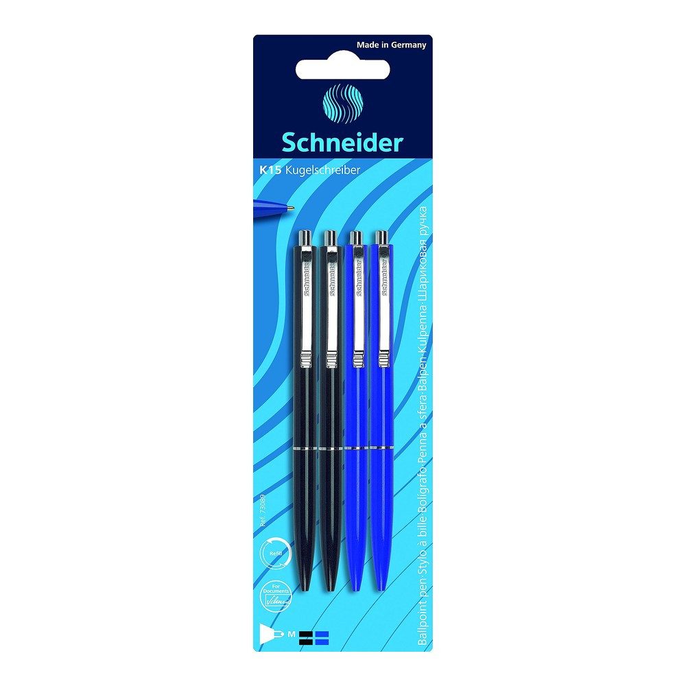 SCHNEIDER Kugelschreiber K 15, (1-tlg), title