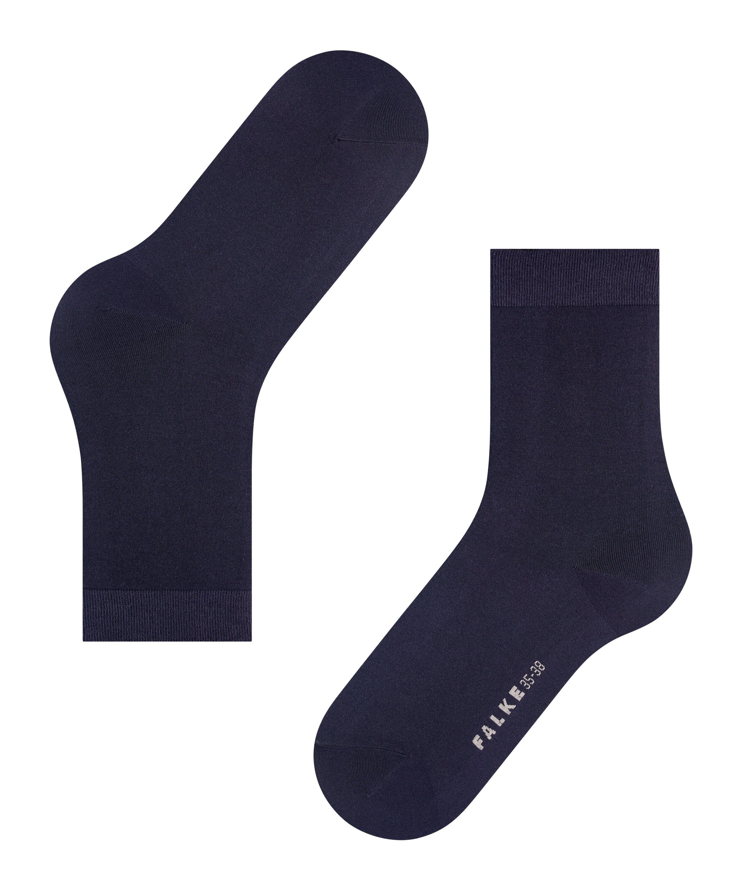 FALKE Socken Cotton Touch navy dark (6379) (1-Paar)