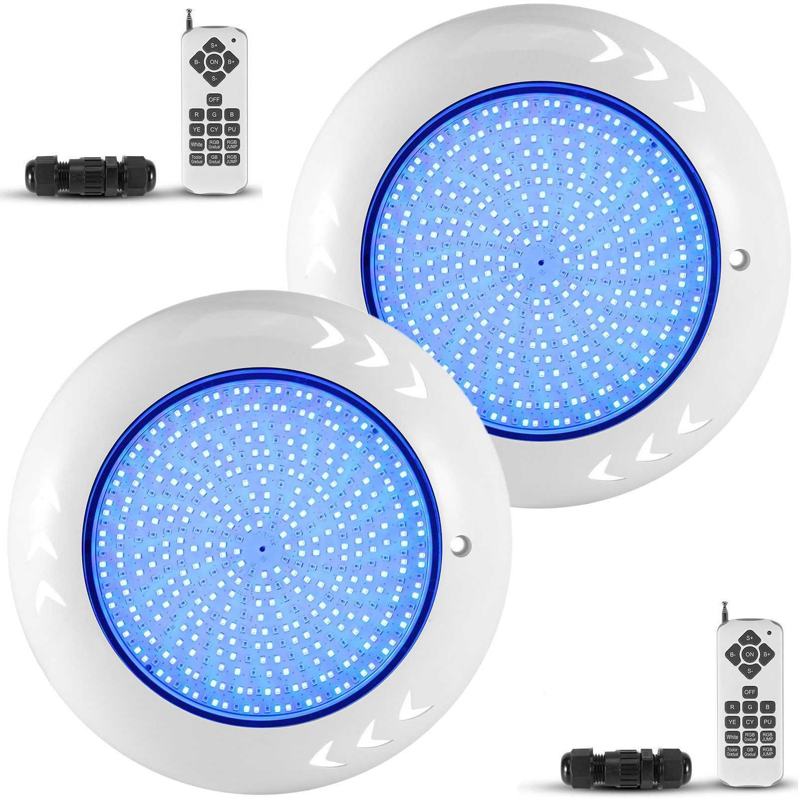 BlingBin Pool-Lampe RGB 55W LED Poolbeleuchtung günstig online kaufen