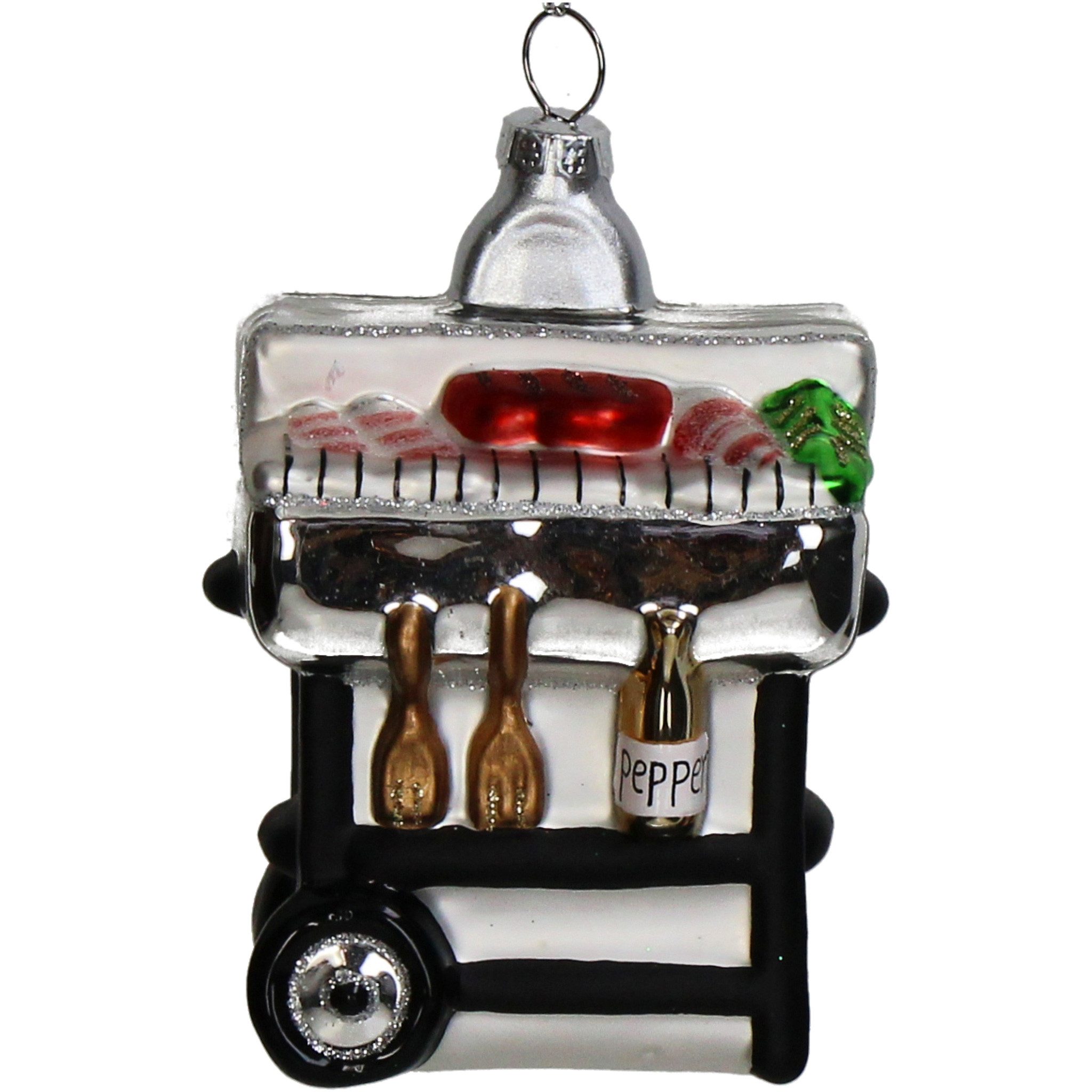 HD Collection Christbaumschmuck, Christbaumschmuck Glas 12,1cm BBQ Grillwag günstig online kaufen