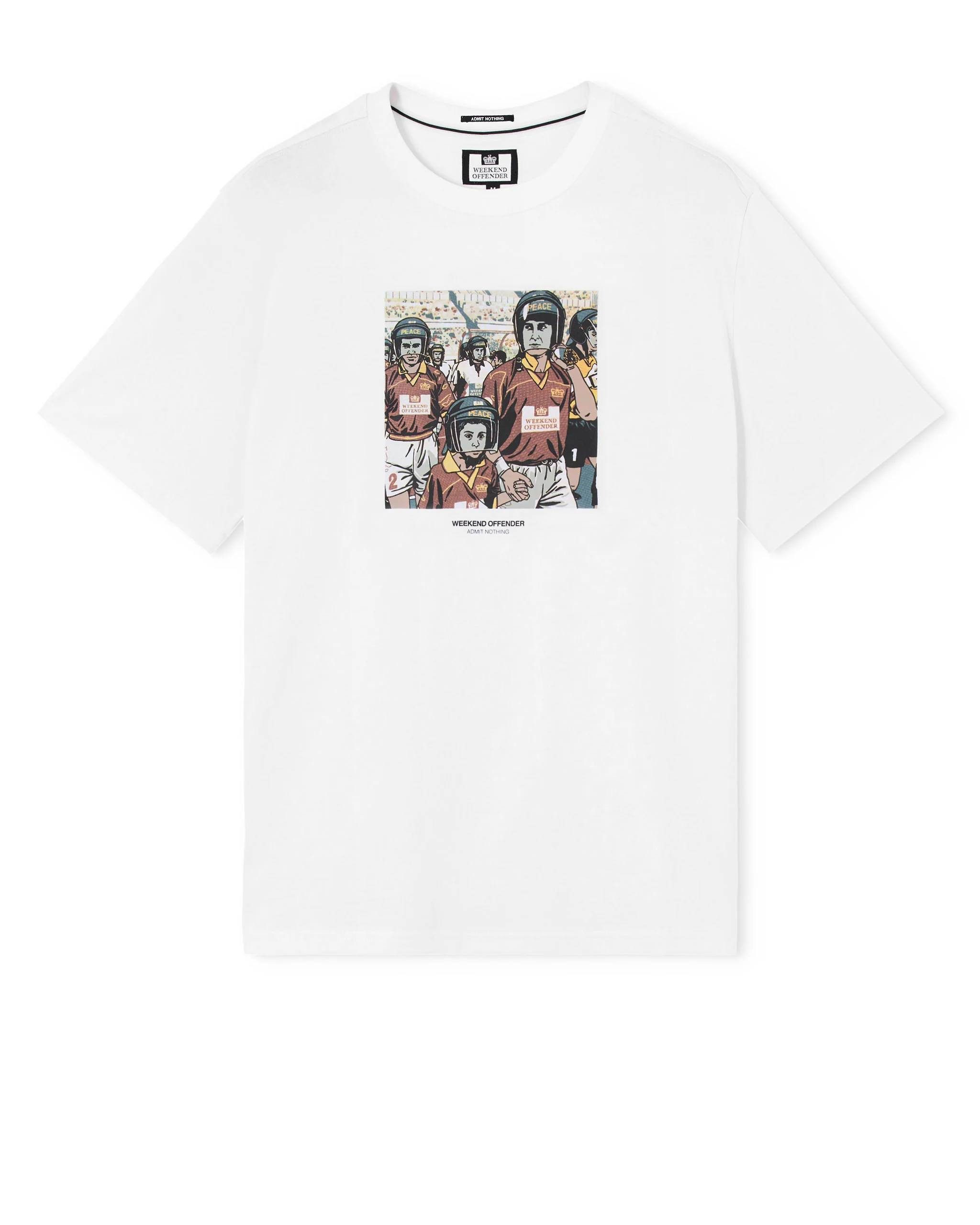 Weekend Offender T-Shirt T-Shirt Weekend Offender Roma Graphic – Bild 3 von 4