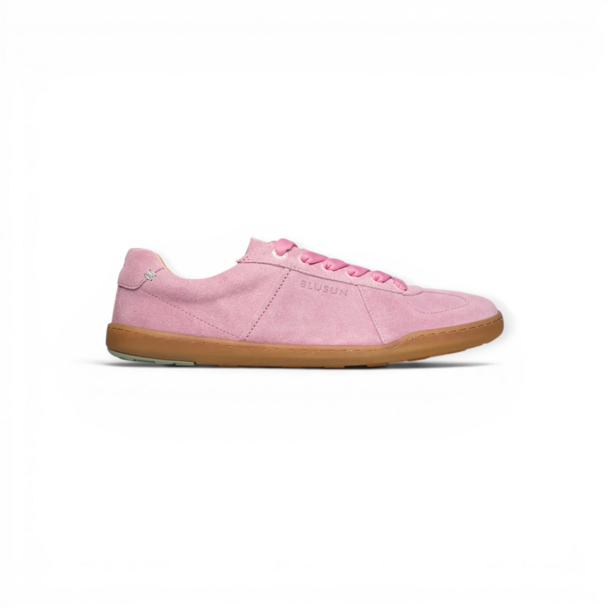 BLUSUN BLSN-200W (Veloursleder, flexible Sohle) pink Damen Barfußschuh