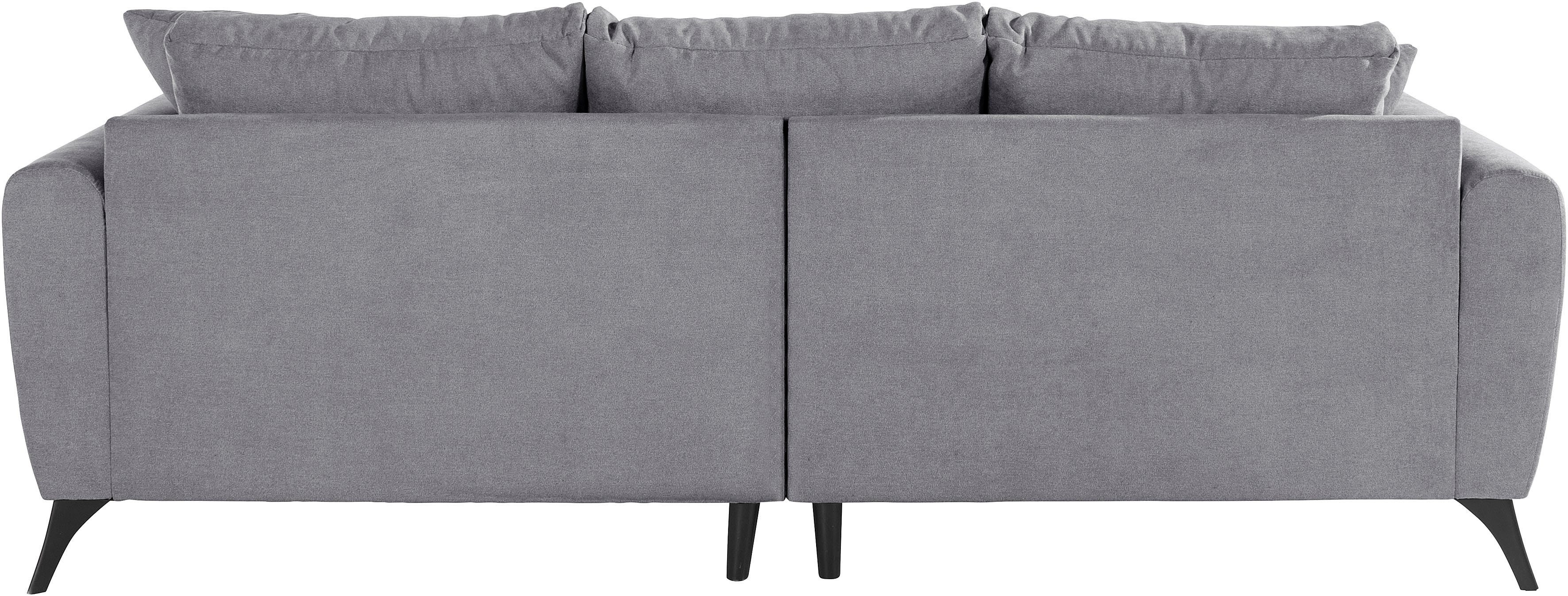 INOSIGN Ecksofa Aqua Sitzplatz, mit Lörby, bis clean-Bezug auch pro Belastbarkeit 140kg