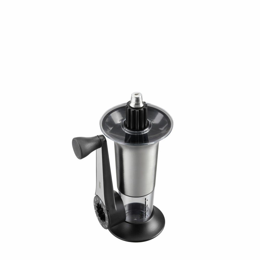 GEFU Kaffeemühle Lorenzo Bundle, Keramikmahlwerk, mit Kaffeemaß Moreno