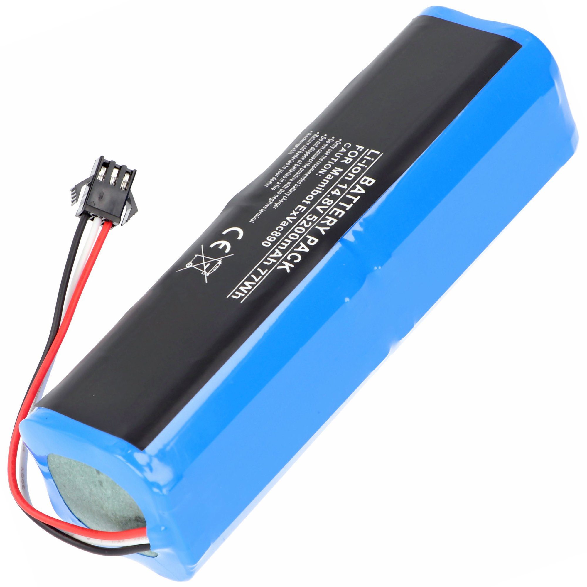5200mAh Akku passend für MAMIBOT eXVAC 890 Akkutyp SUN-INTE-279, 4INR Akku