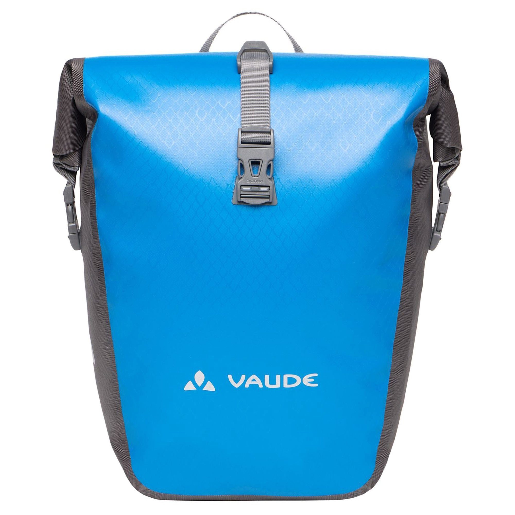VAUDE Fahrradtasche Bike Aqua Back - Hinterradtasche (2x24L) (Bikepacking) 37 cm (blau)