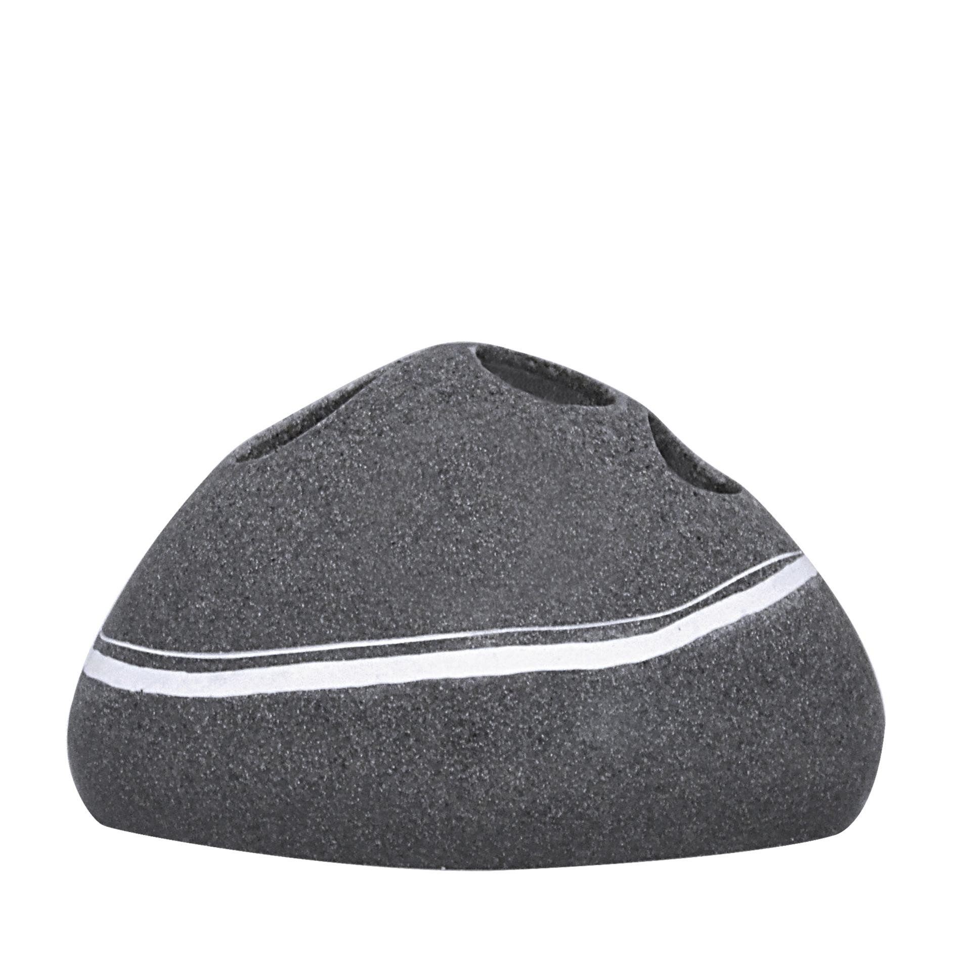 Ridder Badaccessoire-Set Zahnbürstenhalter Little Rock grau