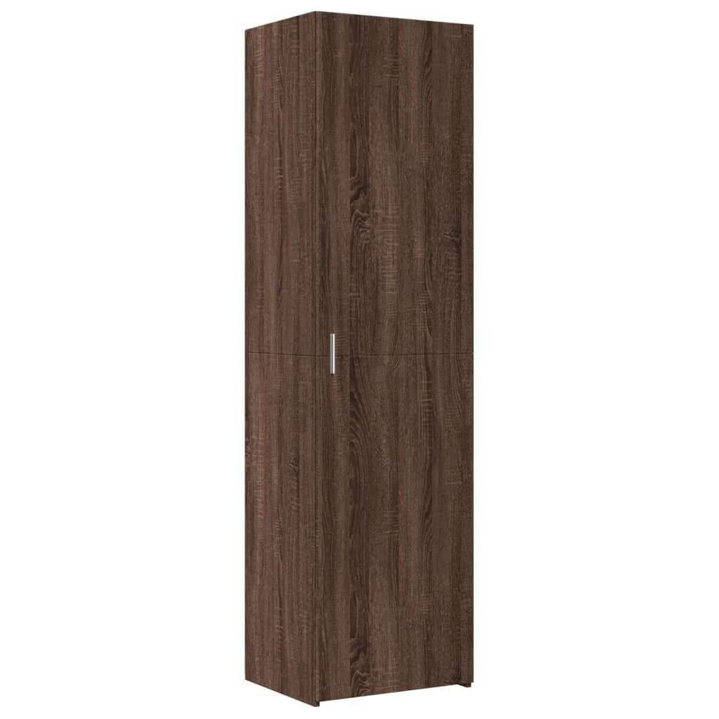 vidaXL Highboard Highboard Braun Eichen-Optik 50x42,5x185 günstig online kaufen