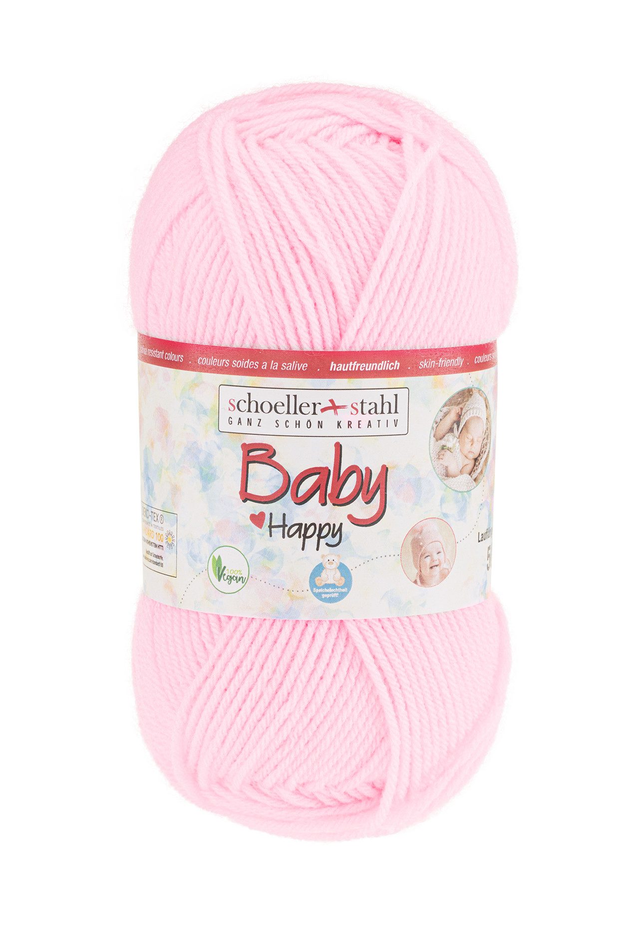 Schoeller + Stahl Baby Happy Häkelwolle, 185 m, weich und pflegeleicht