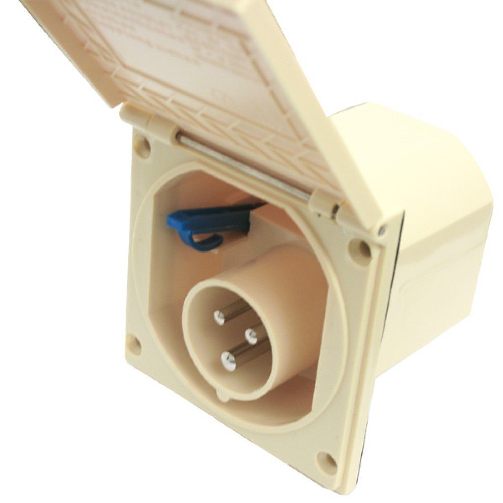 HABA B.V. Steckdose CEE Aussensteckdose IP44 220V - 240V beige