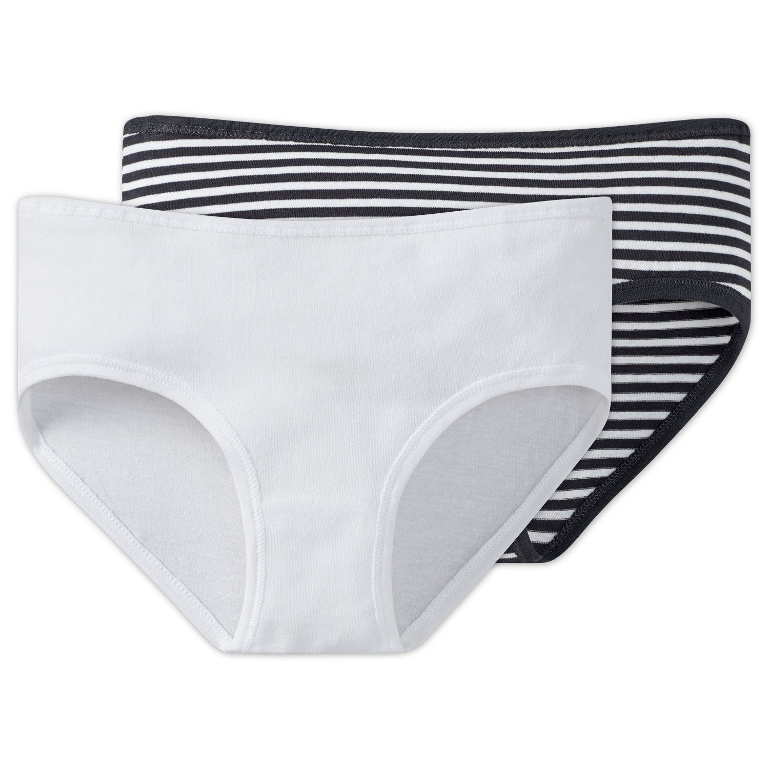 Schiesser Slip (Set, 2-St., Set) Mädchen Panty/Shorts/Pants, 2er Pack, Slip Unterhose, Baumwolle