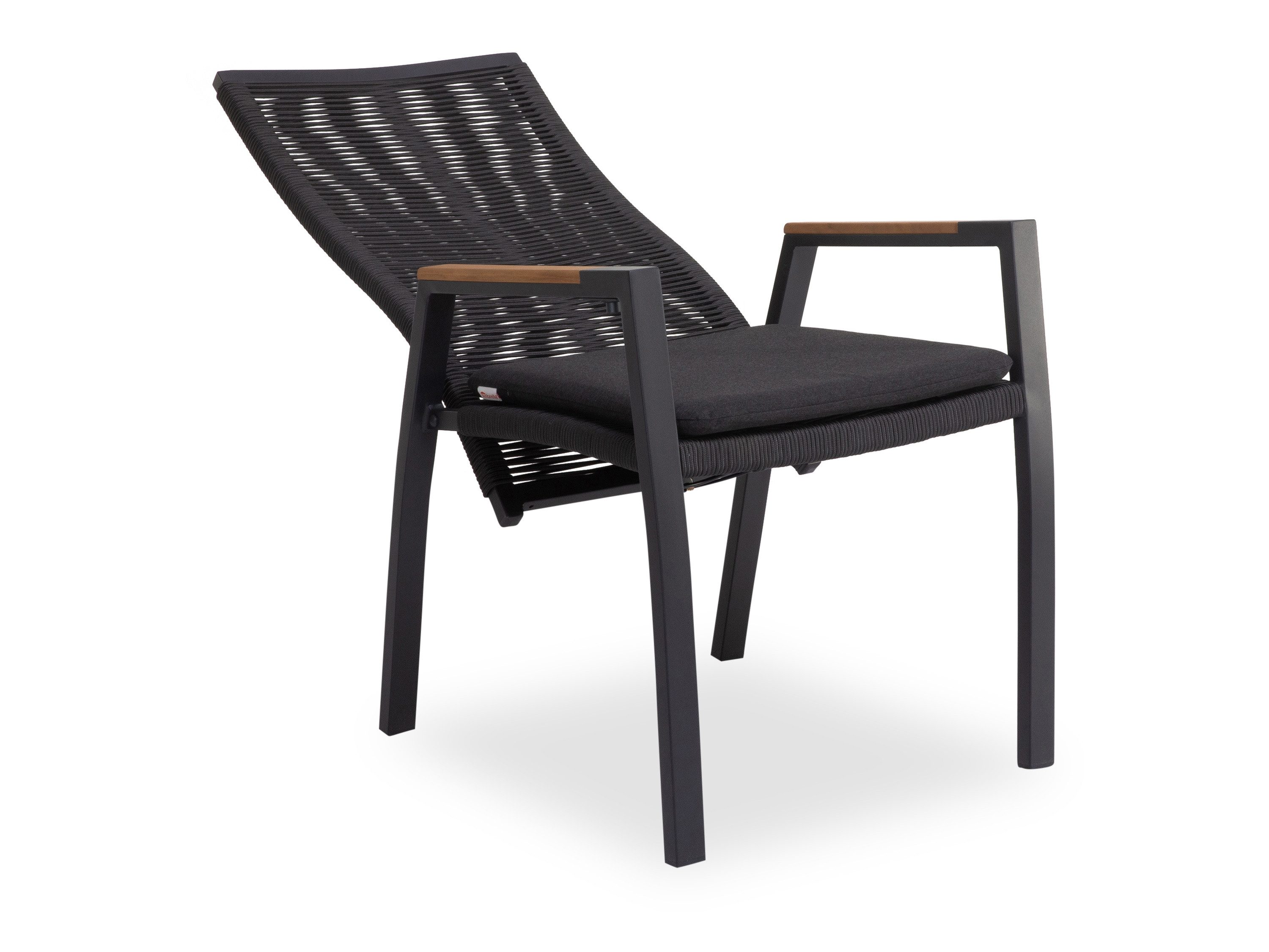 casa NOVA Gartenstuhl casa NOVA Gartenstuhl KUMASO BHT 63x107x57 cm grau Stapelstuhl