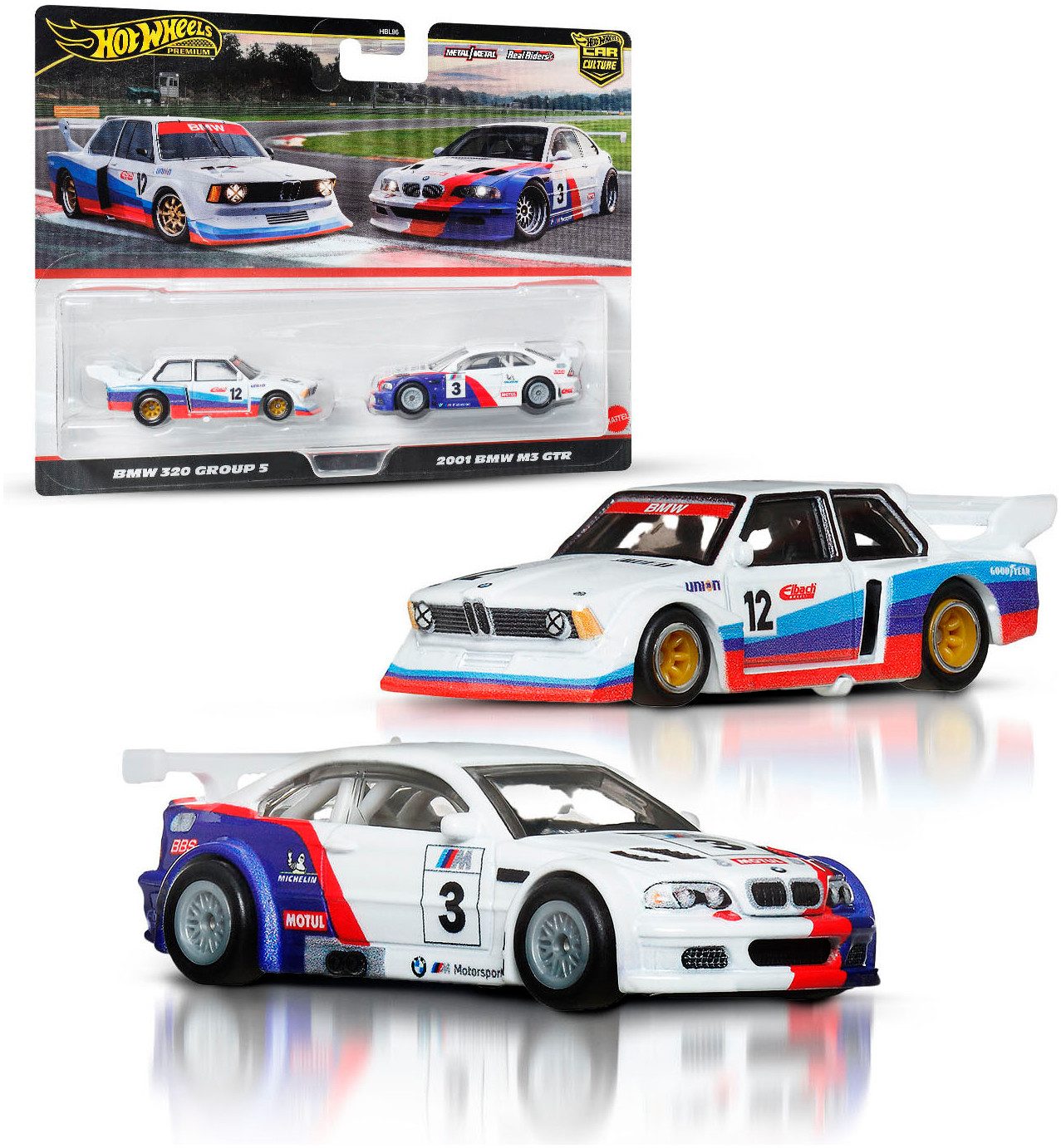 Hot Wheels Spielzeug-Auto 2-Pack - BMW, Maßstab 1:64 günstig online kaufen