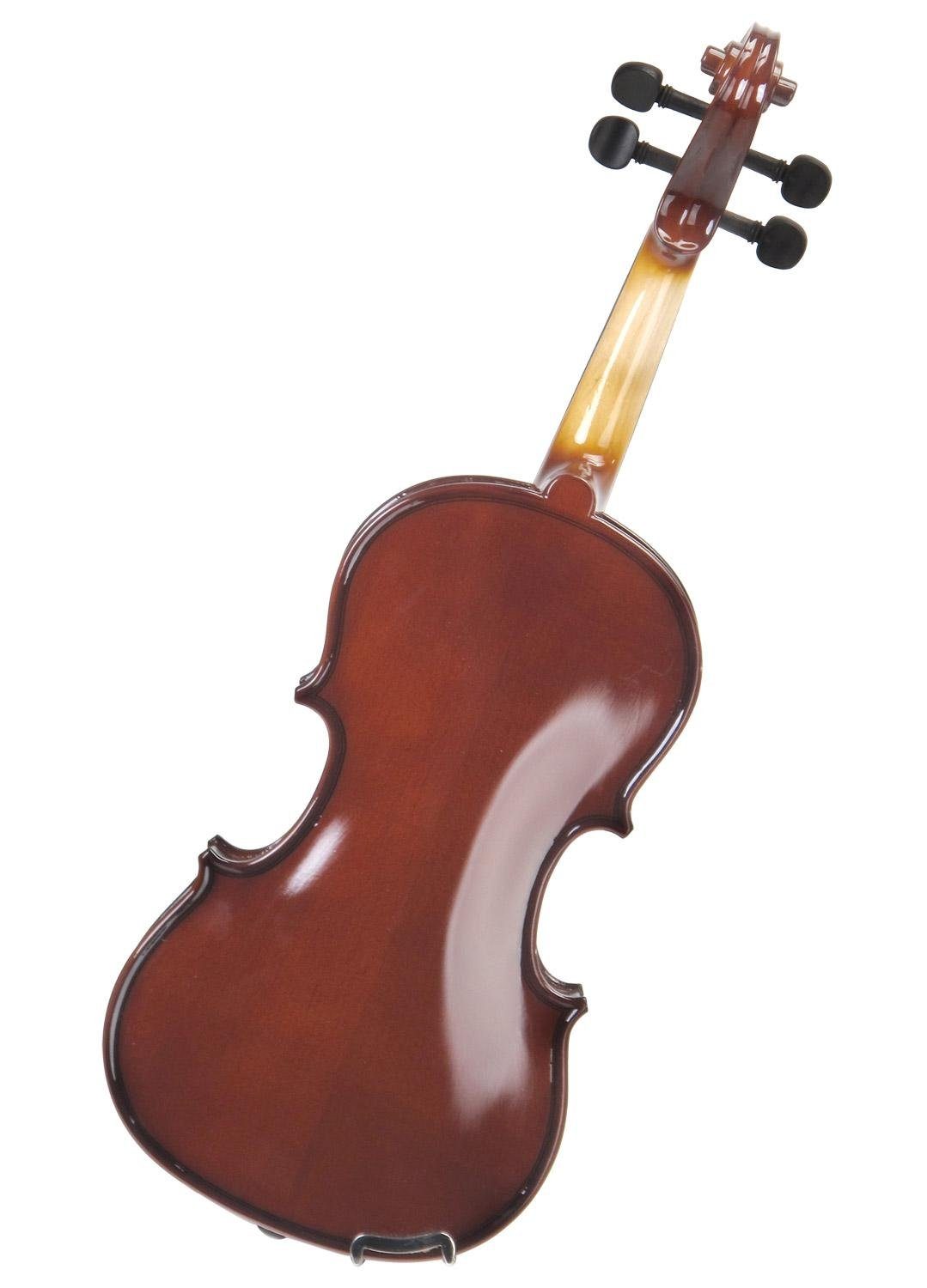 Classic Cantabile Violine Student Violinenset 1/8, Student-Set, Inkl. Etui, Bogen und Kolofonium, Aus massivem Fichtenholz geschnitzte Decke