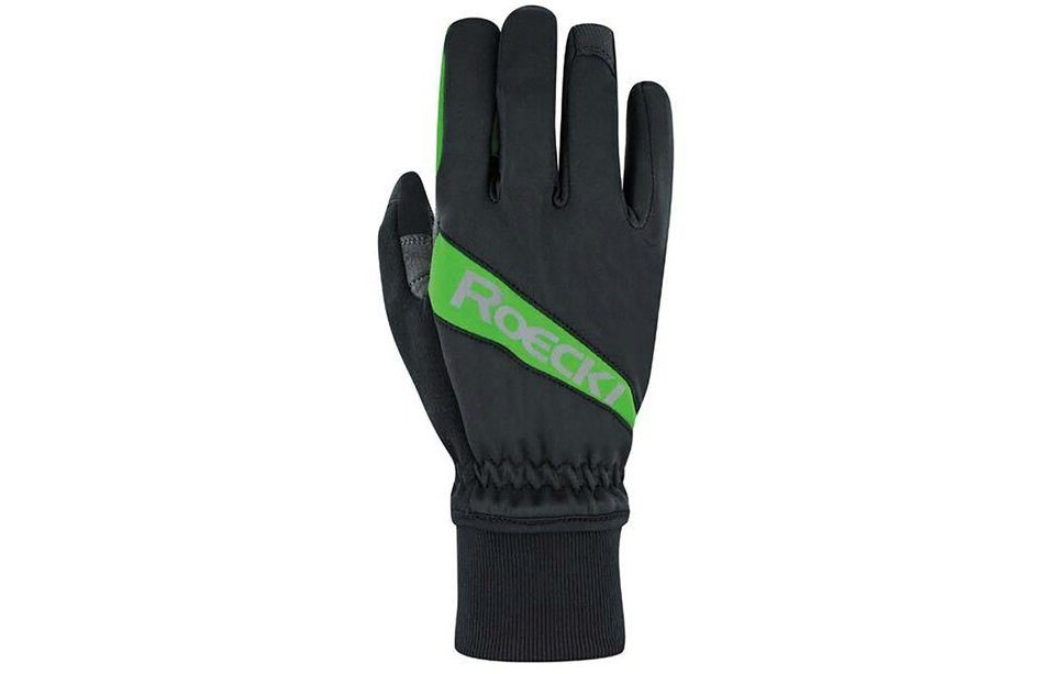 Roeckl SPORTS Fahrradhandschuhe Rofan Schwarz/Grün