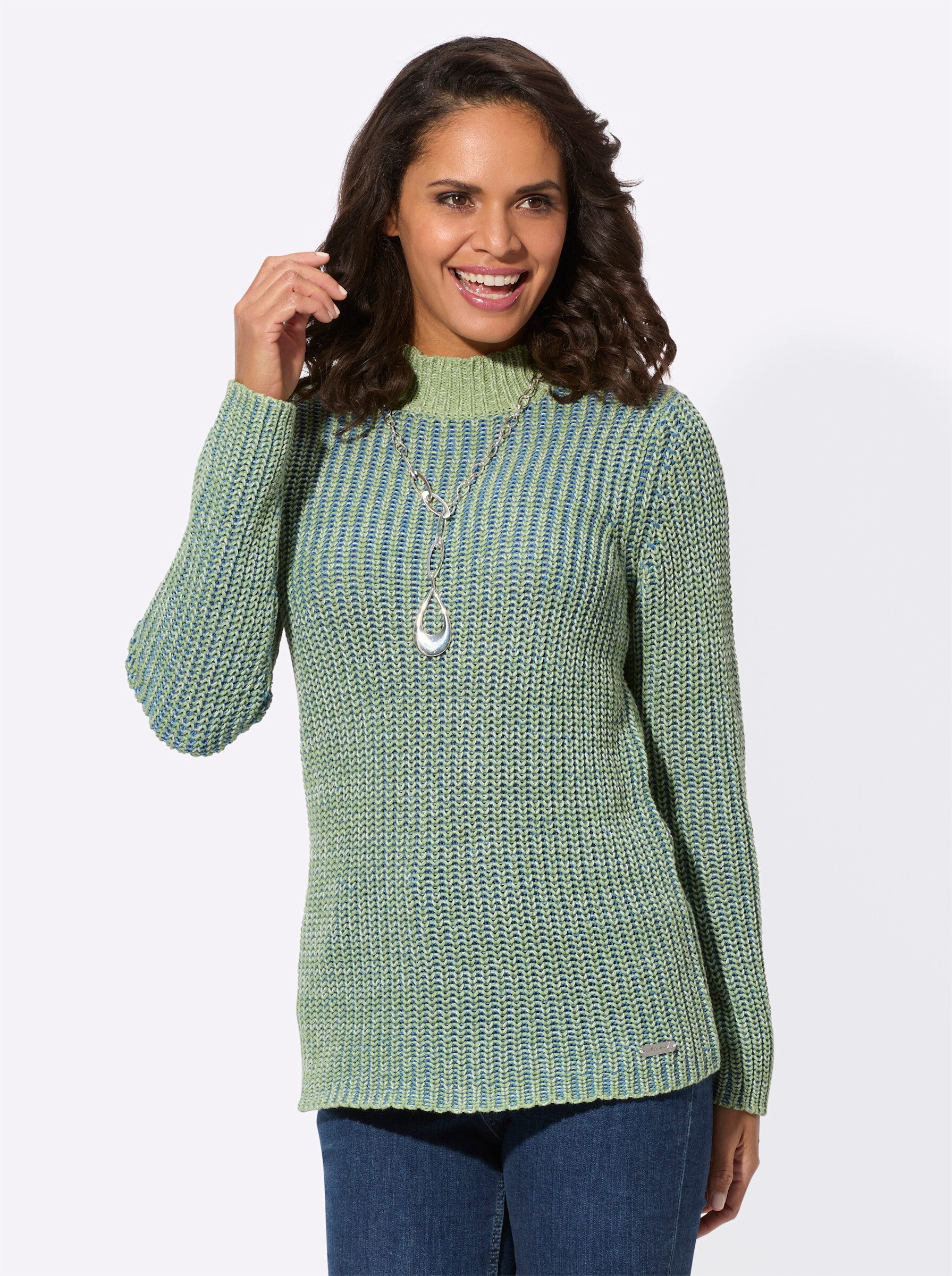 Witt Strickpullover Stehkragenpullover . günstig online kaufen