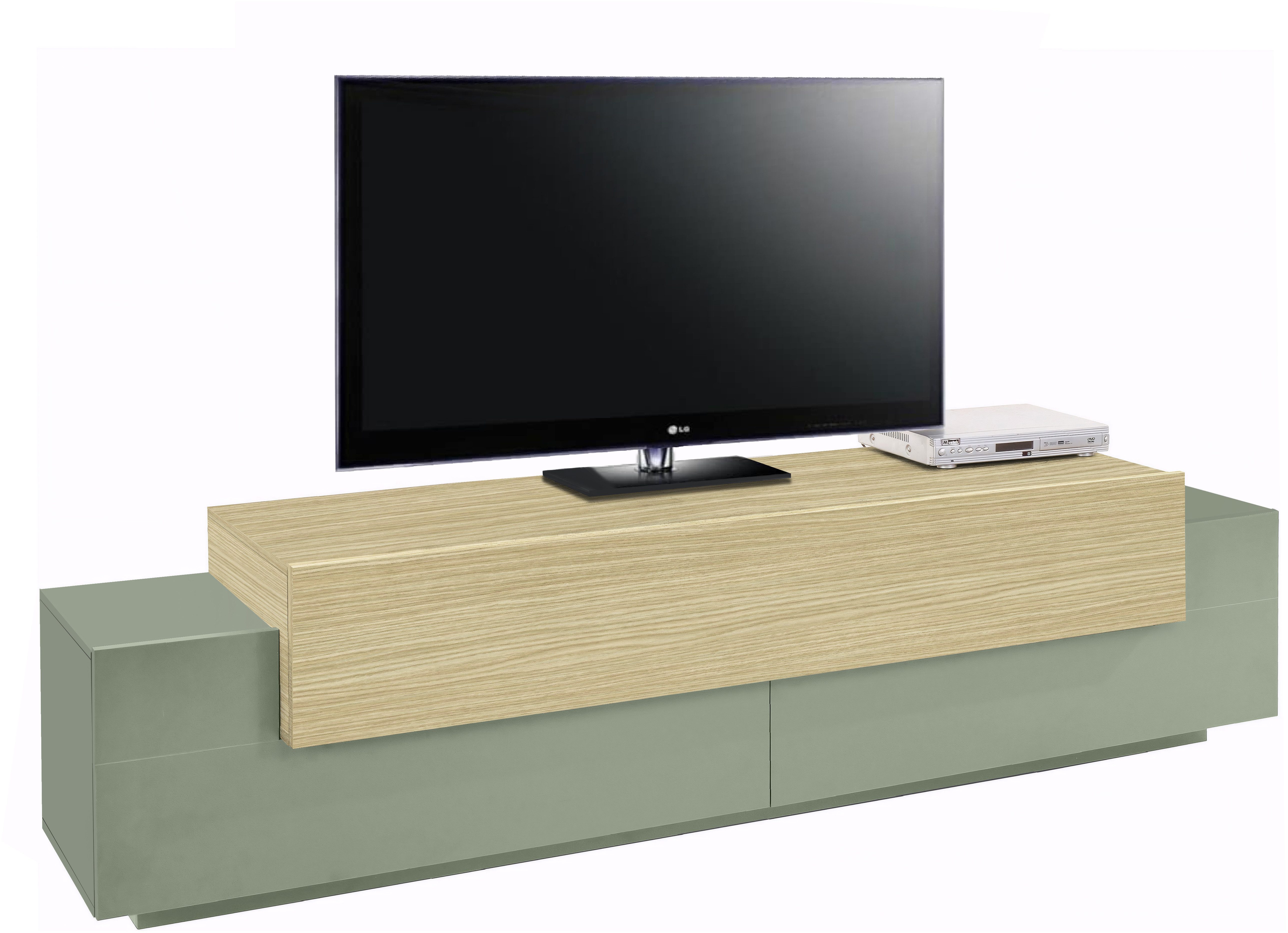 INOSIGN Lowboard Coro,Lowboard,TV-Kommode,TV-Möbel,TV-Bank, mit 3 Klappen günstig online kaufen