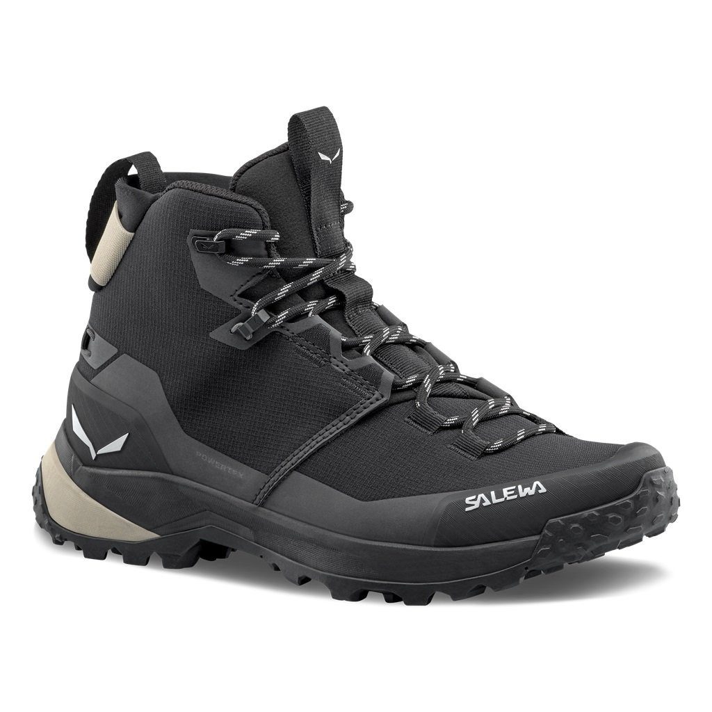Puez Mid Powertex (Trekking, wasserdicht, atmungsaktiv) schwarz Damen Wanderschuh