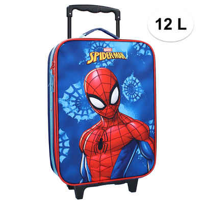Spiderman Kinderkoffer Trolley Koffer Kindertrolley Trolly Marvel Spider Man, 12 L