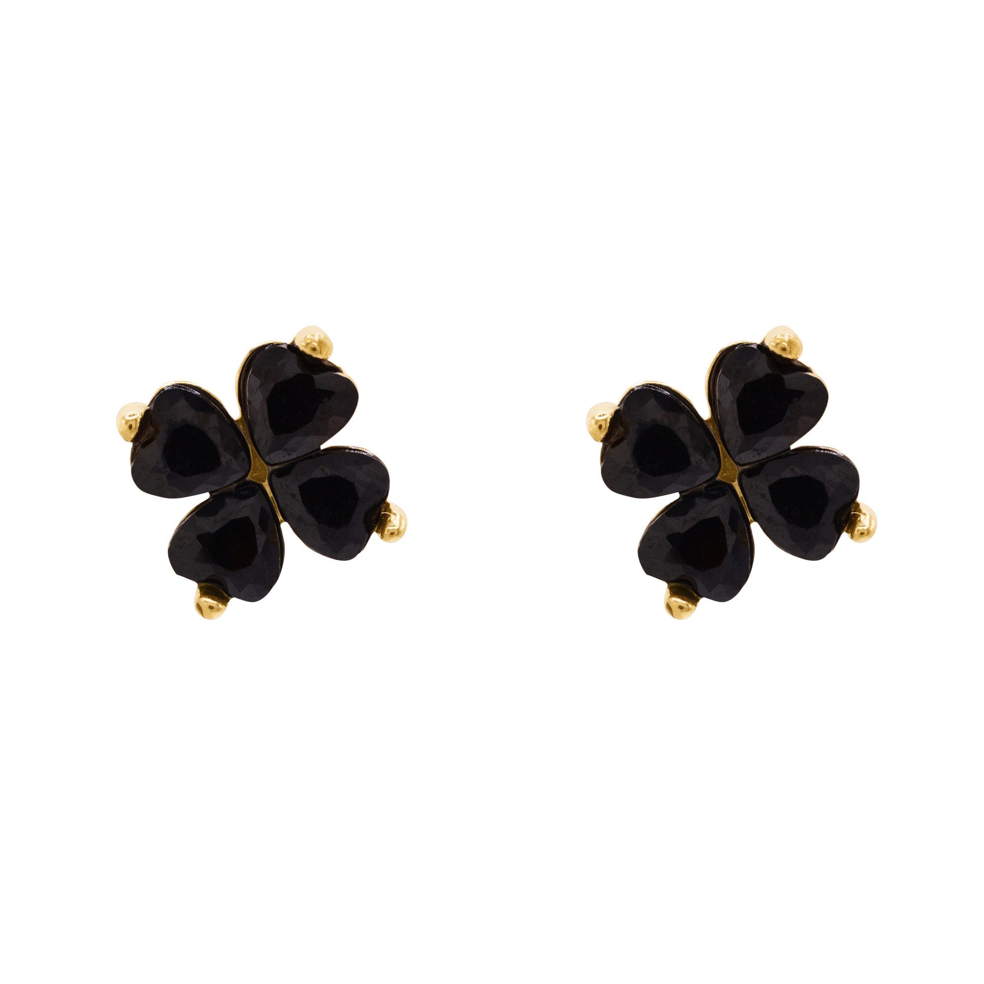 Paar Ohrstecker Eleanor goldfarben