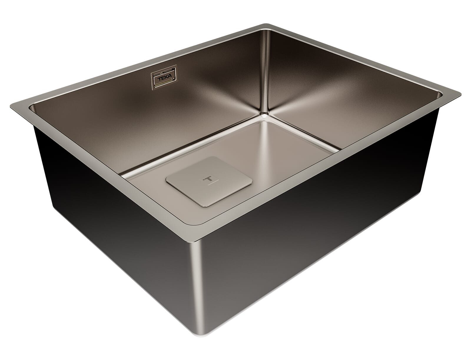 Teka Edelstahlspüle, rechteckig, 54/44 cm, (1 St)