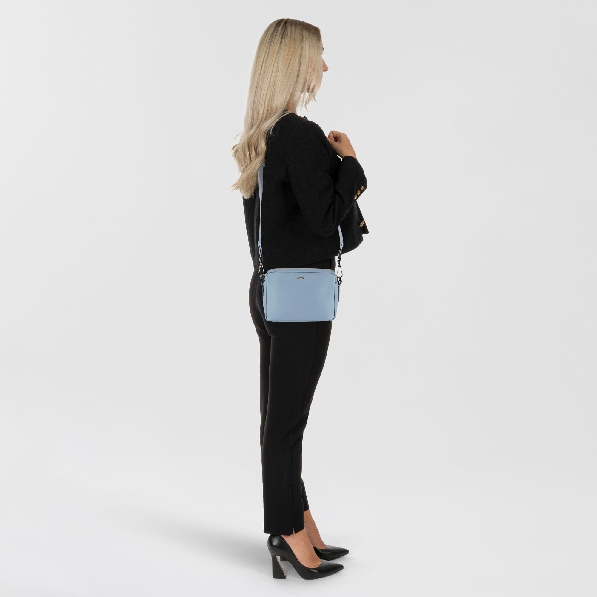BOSS Umhängetasche Alyce, Leder günstig online kaufen