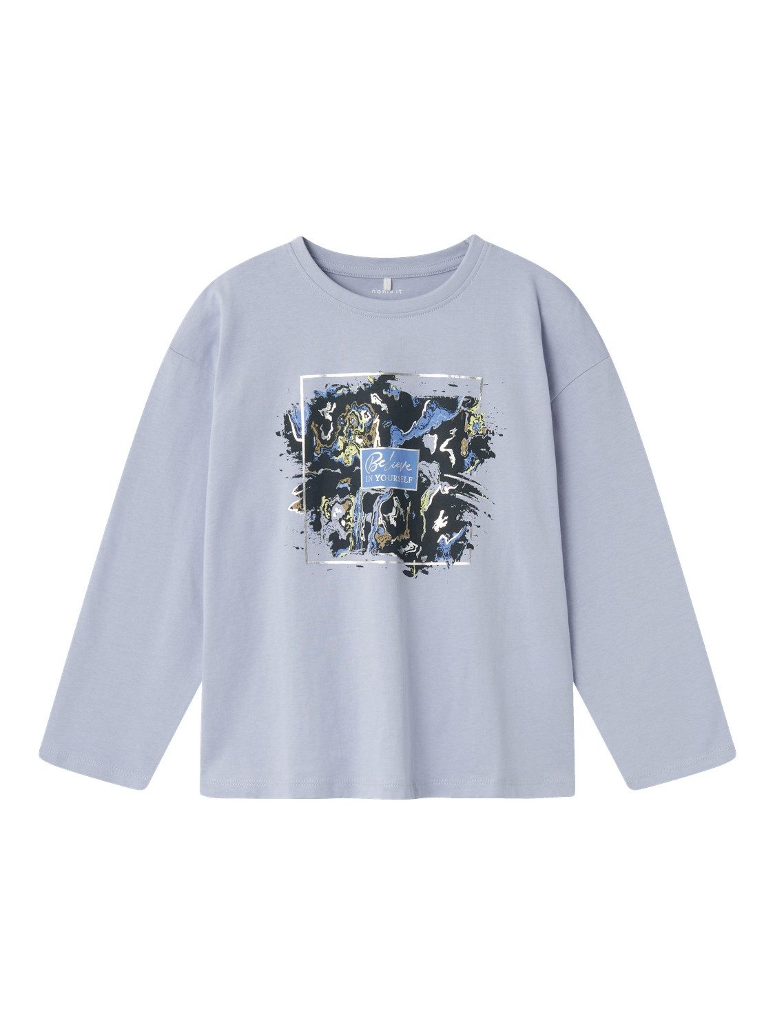 Name It Langarmshirt Weicher Design Longsleeve Rundhals NKFRAKI LS NREG TOP BOX