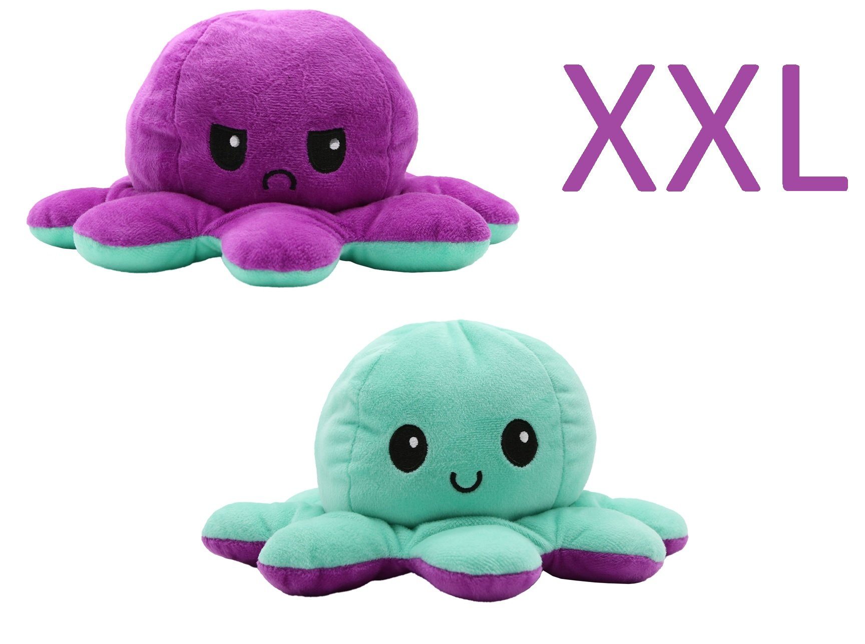 soma Kuscheltier »XXL Oktopus Reversible Kuscheltier Wende Plüschtie«