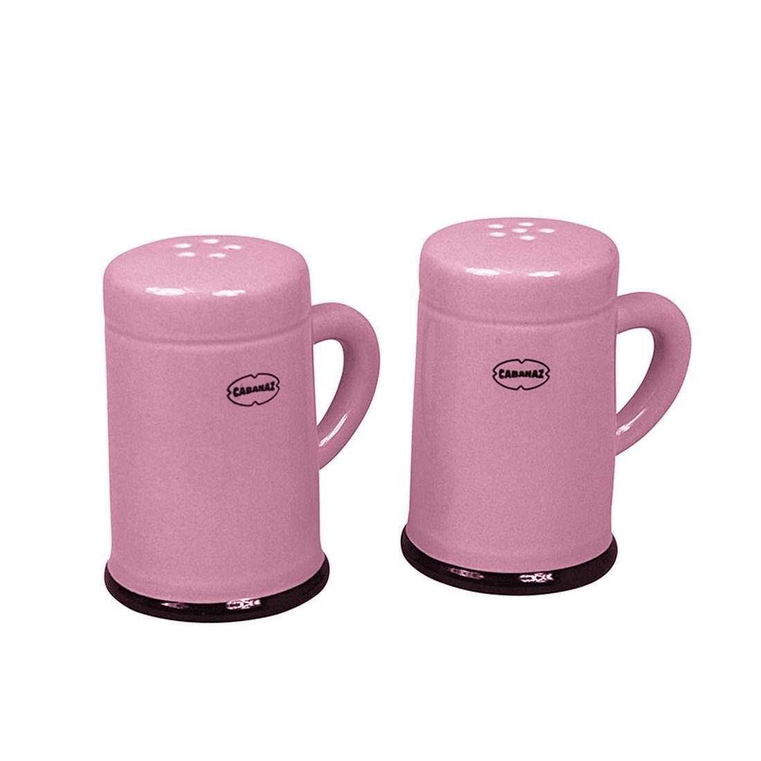 Salz- / Pfefferstreuer Cabanaz - Salzstreuer und Pfefferstreuer Set Keramik Pink 1201686