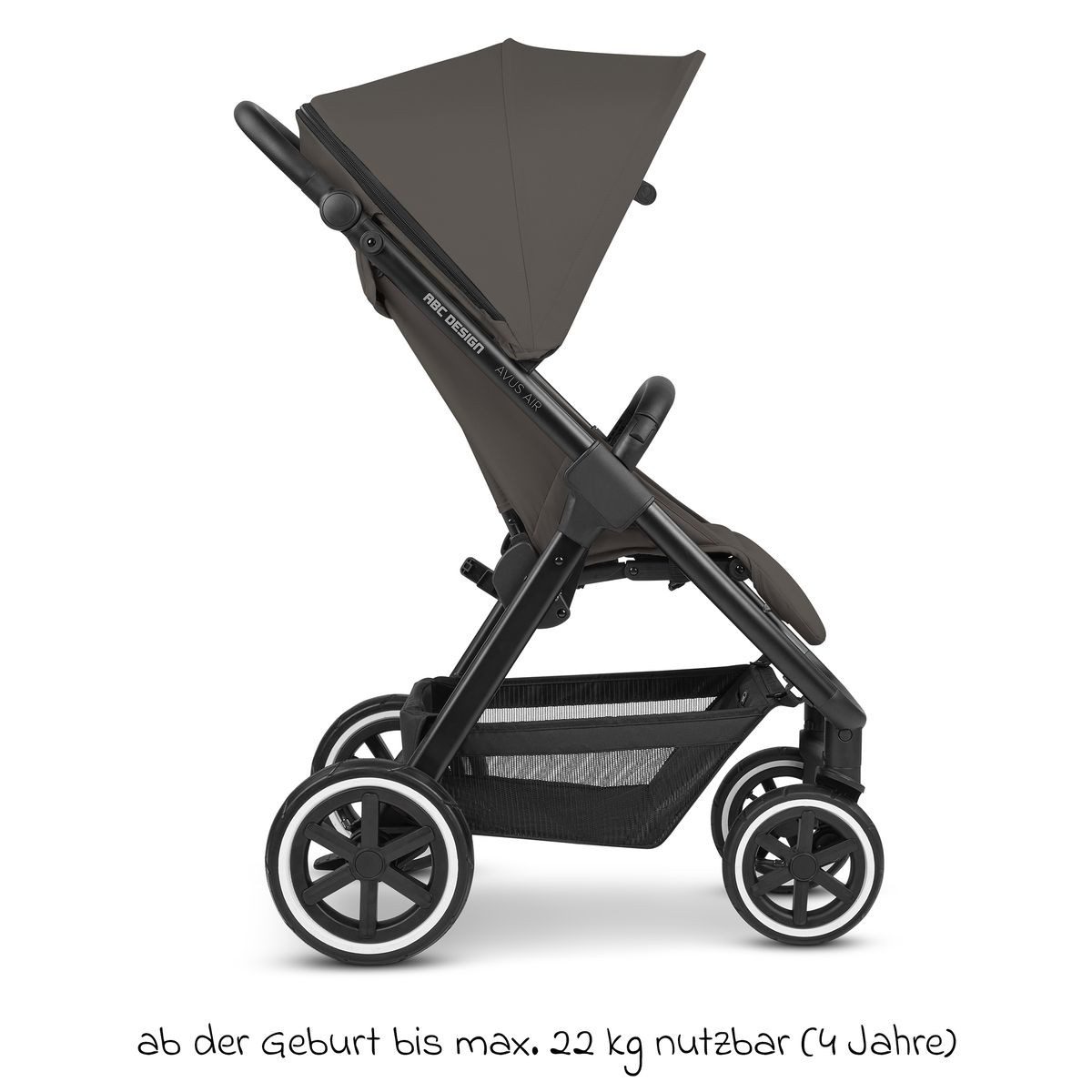 Thumbnail - ABC Design Sportbuggy Avus Air - Cloud, Sportwagen mit Liegefunktion, Lufträdern, höhenverstellbar bis 25 kg