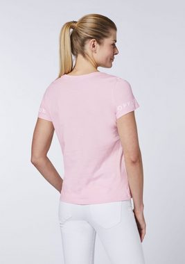 Polo Sylt Print-Shirt mit bedruckten Ärmeln