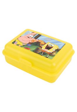 United Labels® Lunchbox Spongebob Schwammkopf Brotdose mit Trennwand - Spongebob und Patrick, Kunststoff (PP)