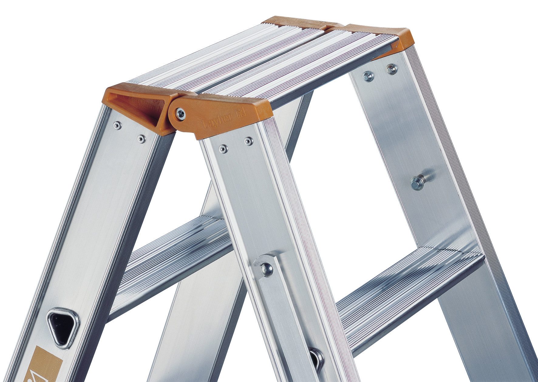 Stehleiter Layher Topic 1043 Stufenstehleiter 2x6 Stufen