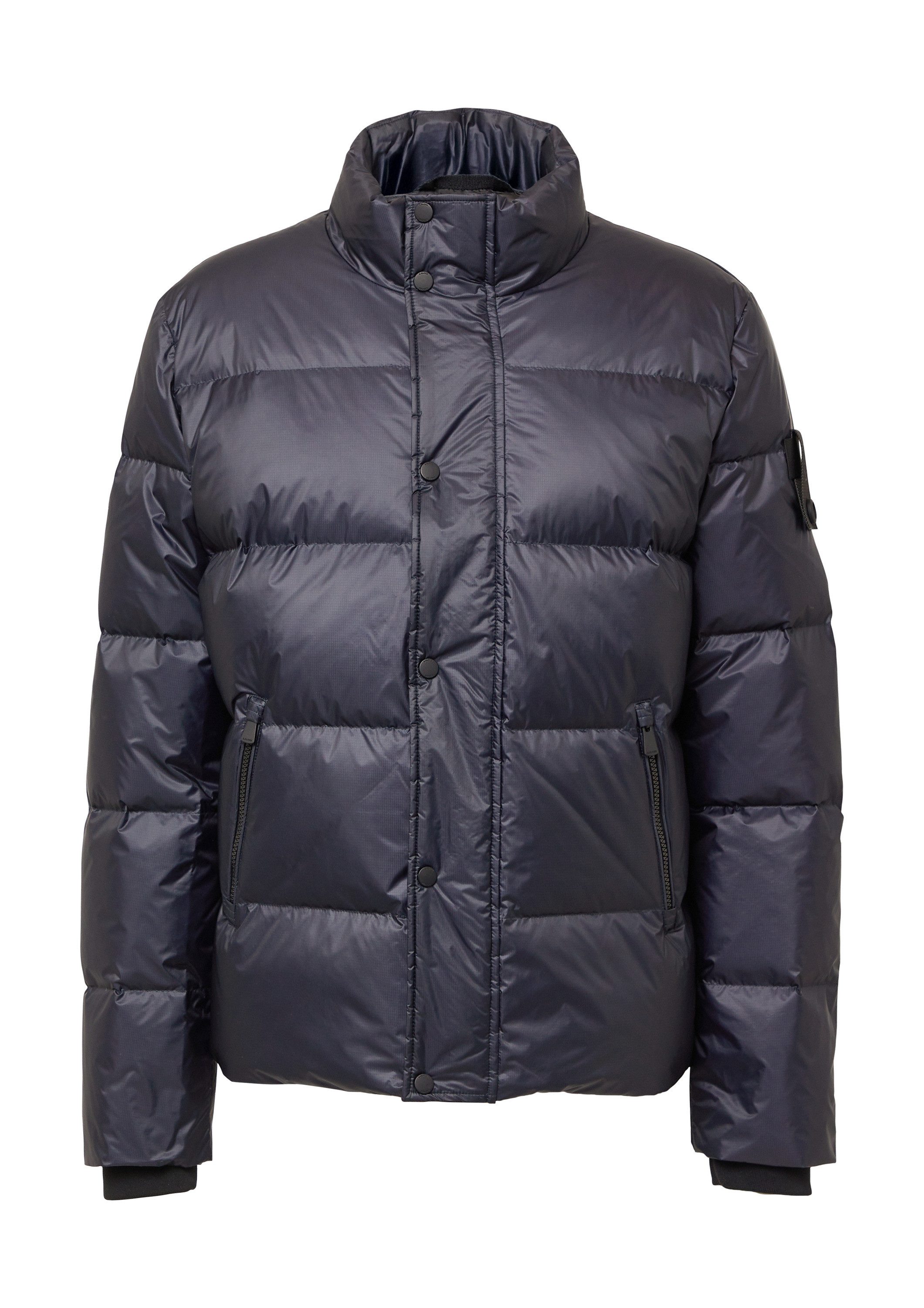 s.Oliver Winterjacke Outdoor-Jacke Wattierte Jacke mit Stehkragen und recycelter Daune