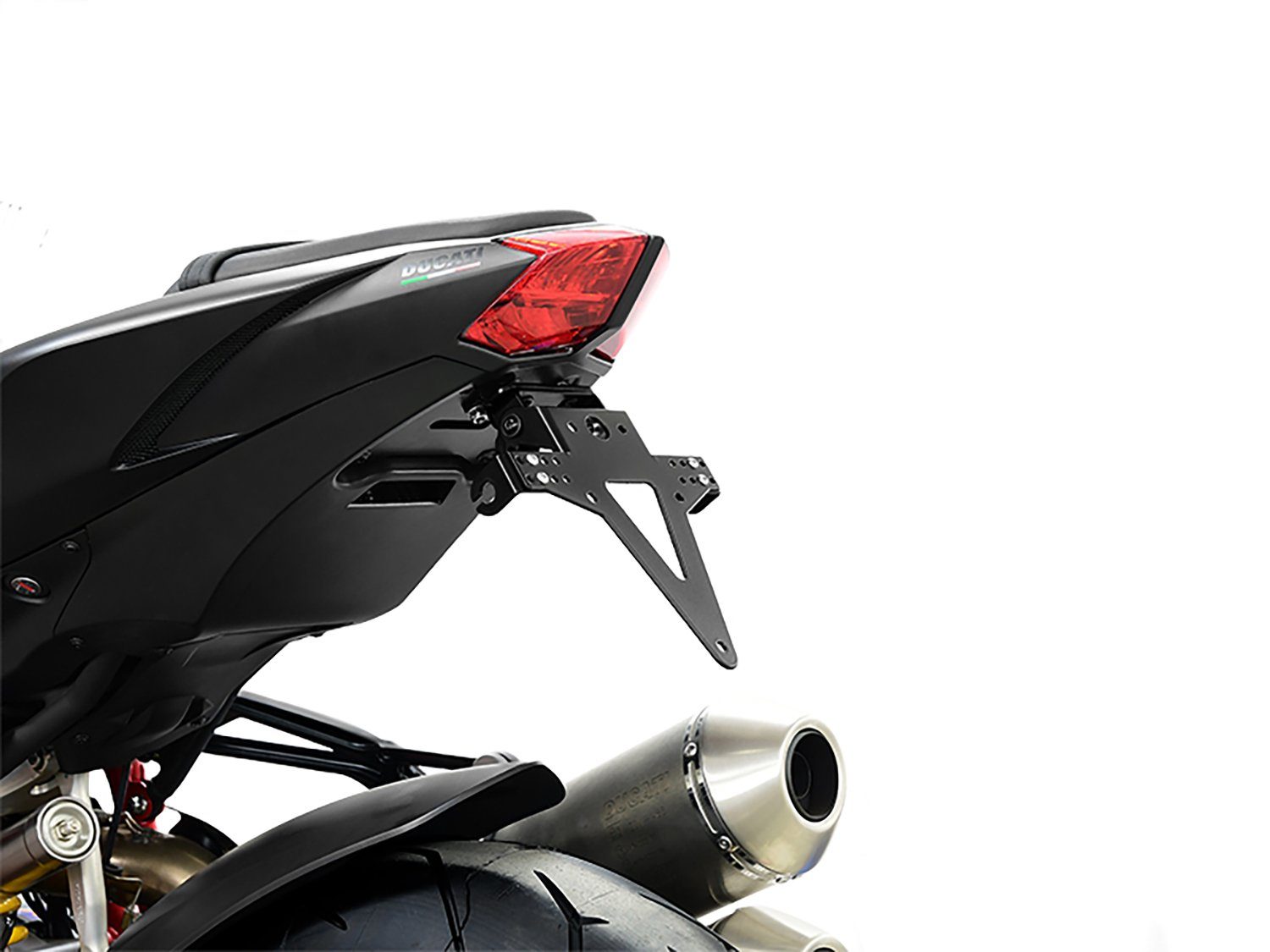 ZIEGER Kennzeichenhalter Classic Kennzeichenhalter für Ducati Streetfighter / S BJ 2009-13 / St