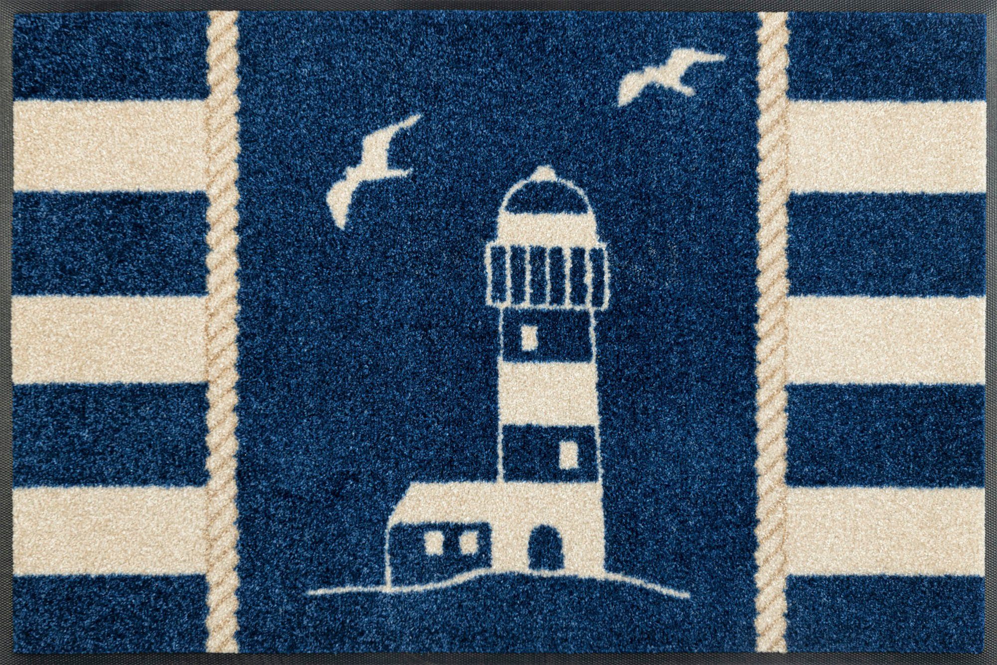 Fußmatte Sea View, wash+dry 7 by Höhe: Kleen-Tex, mm rechteckig