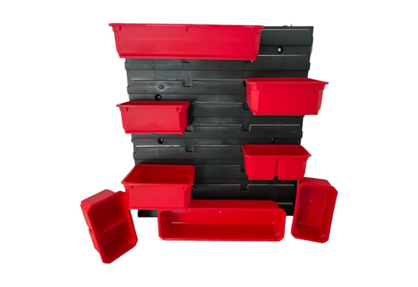Thumbnail - Toolbrothers Werkzeugkoffer RHINO Container Set Nr. 6 Werkstattwand 39 x 35 cm mit 8 Behältern
