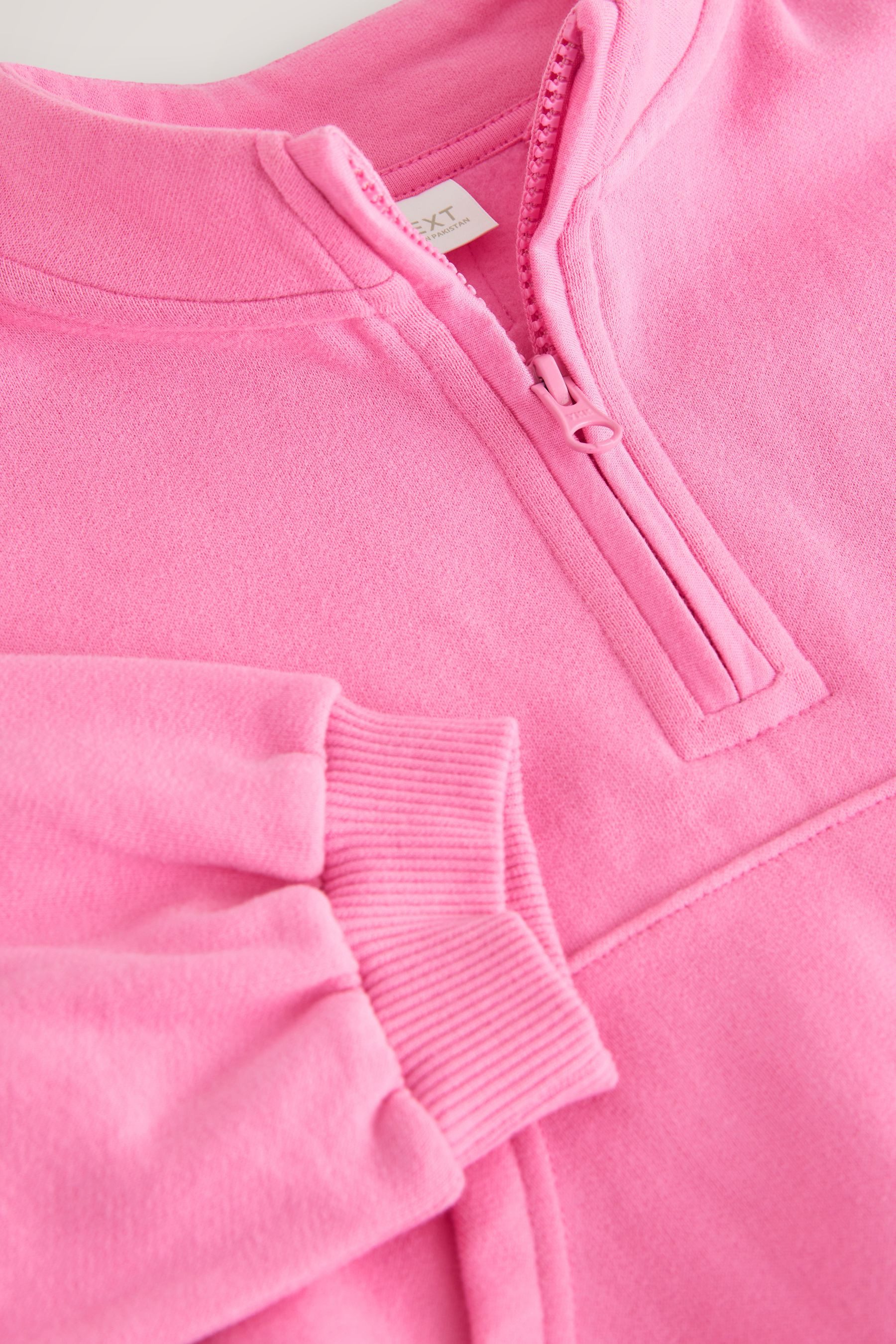 Next Sweatshirt Sweatshirt mit halblangem Reißverschluss (1-tlg) – Bild 2 von 5
