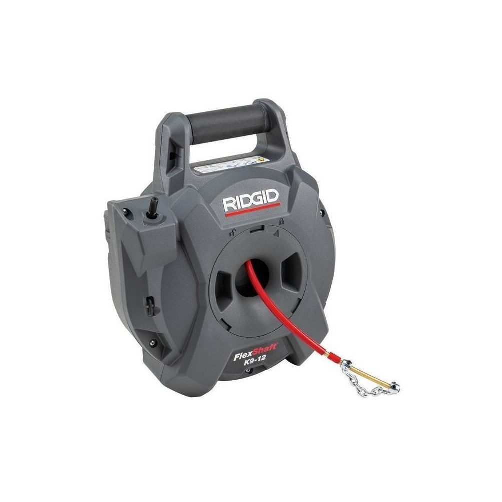 Ridgid Rohrreinigungsmaschine Shaft K9-12 Trommel, Reinigung bis Rohrinnenwand, 9,1 m