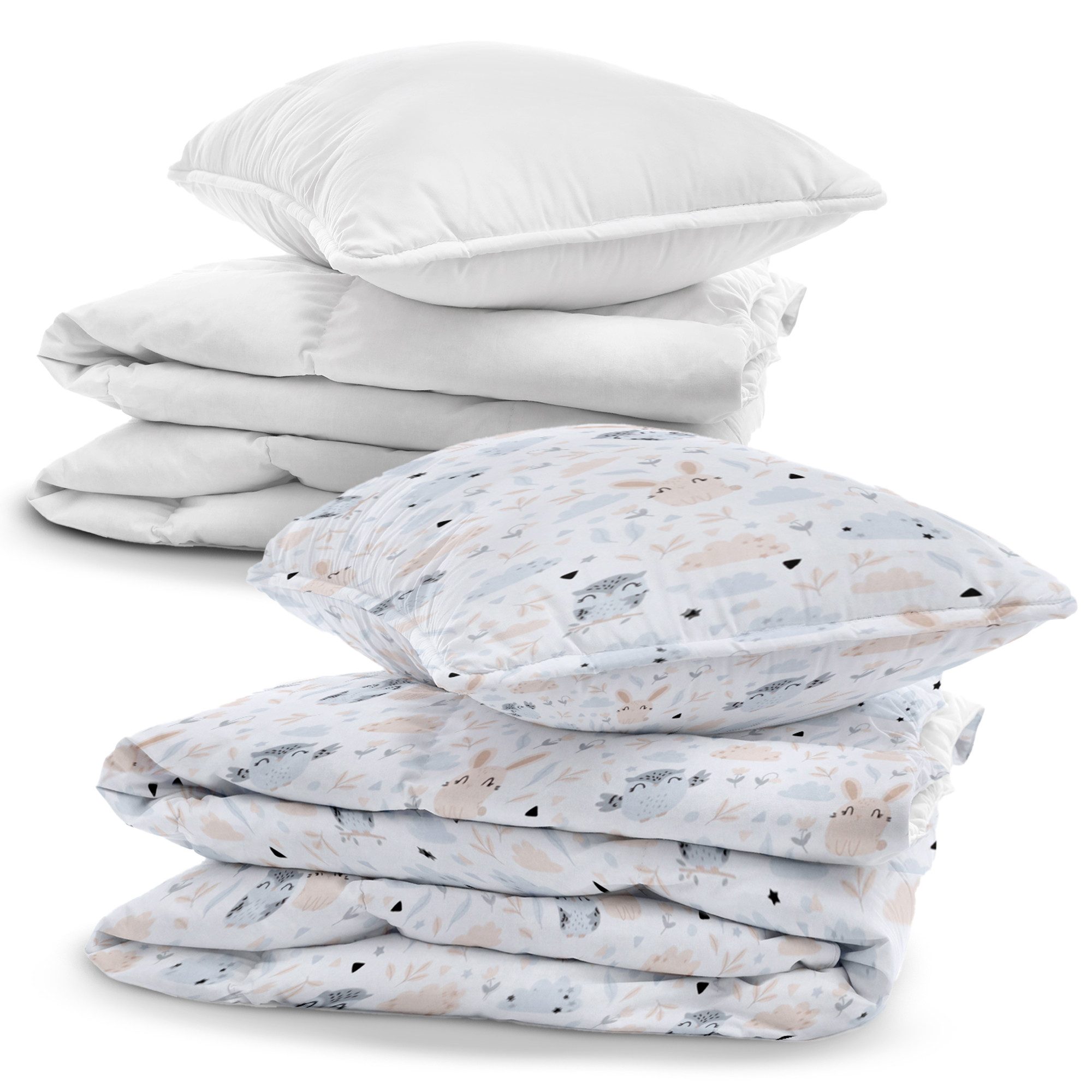 Totsy Baby Babybettwäsche Kinderbettwäsche Baumwolle Set mit Decken- und Kissenbezug