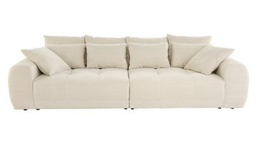 Massivart® Big-Sofa JANNI Cord beige oder grün 308 cm / 4-Sitzer, Federkernpolsterung, 4 Rückenkissen, 4 mittlere Kissen, 2 Zierkissen