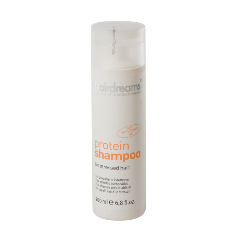 mit chemisch Shampoo, Hairdreams strapaziertes, Haar Echthaarverlängerungen Protein behandeltes Haarshampoo 1-tlg.,