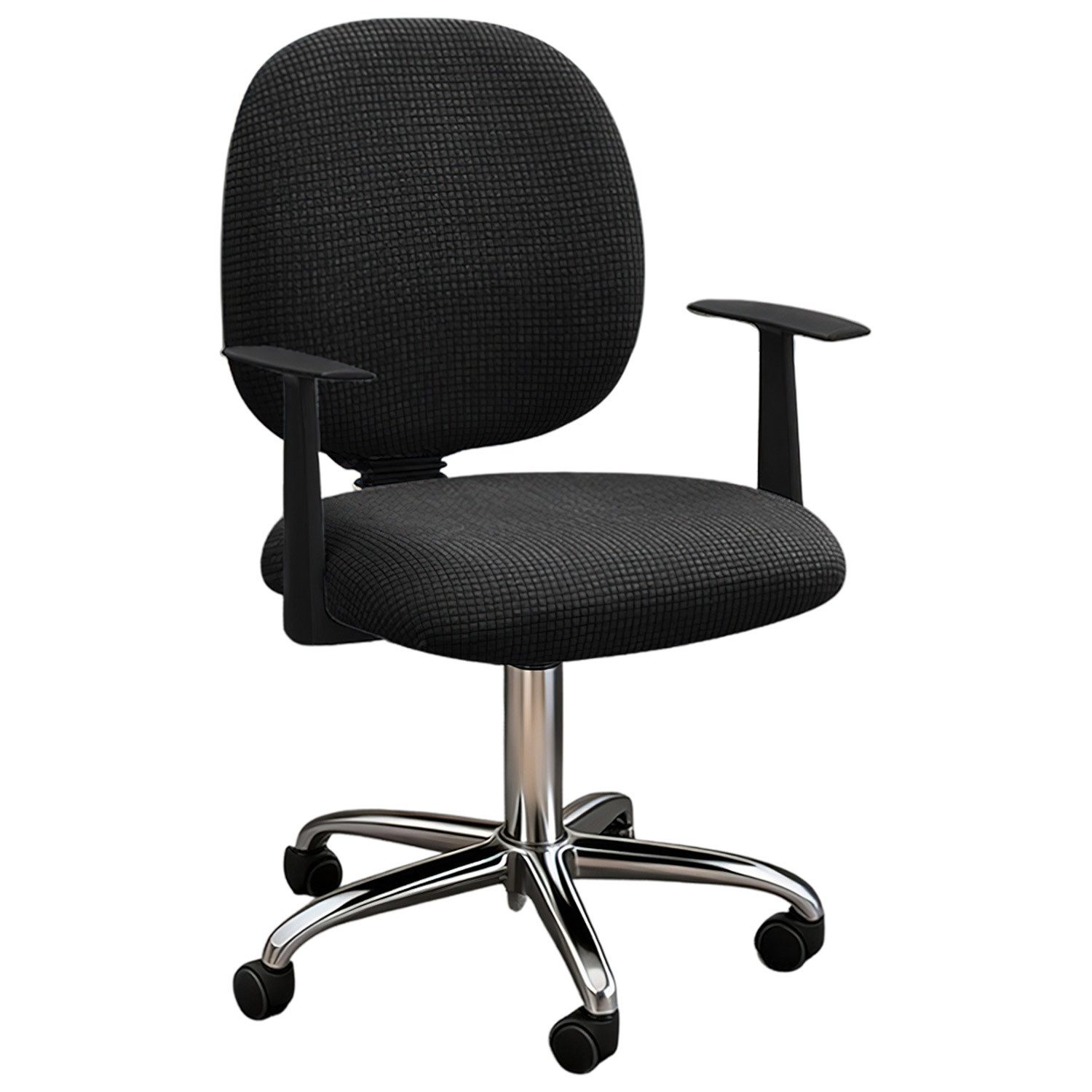 Refttenw Stuhlhusse Elastischer Bürostuhlbezug,Stuhlbezug,Drehbarer Stuhlbezug,Abnehmbar